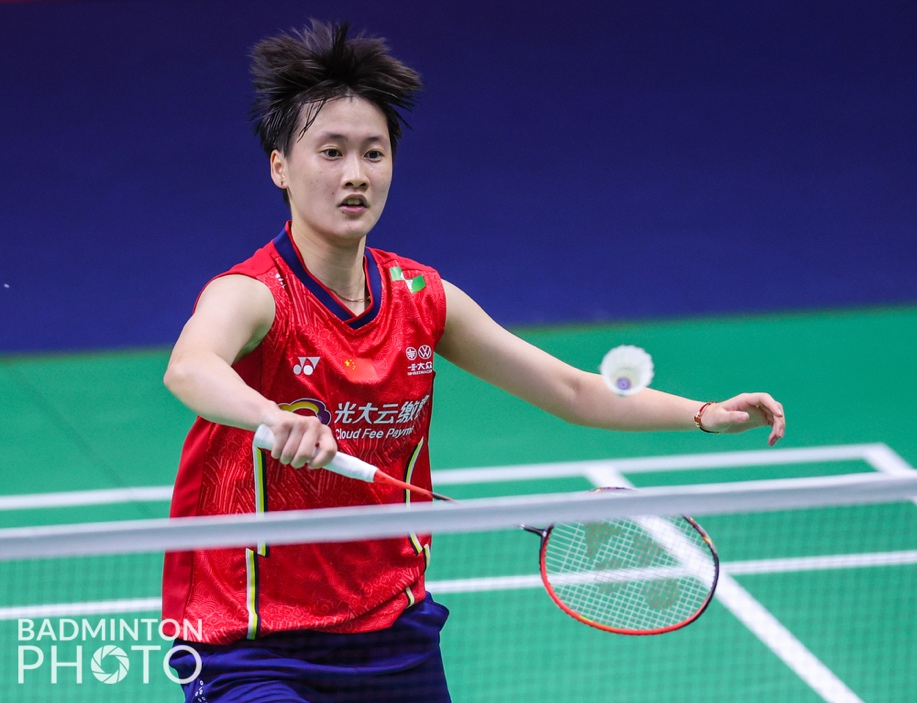 中国队鏖战法国队，戴资颖状态火热